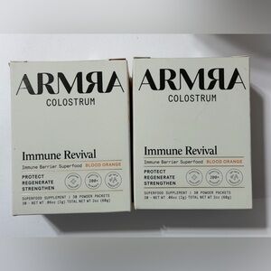 ARMRA Colostrum Powder Orange 30 Servings Gut Health Immune Boost READ
